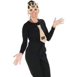 Cravate et lunettes Bonne année