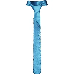 Cravate uni à paillettes