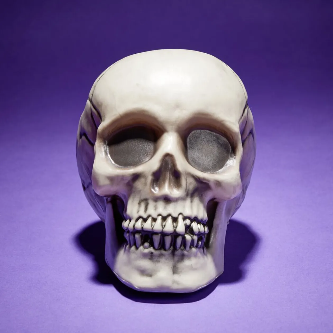 Crâne décoration Halloween 19x15xH16cm