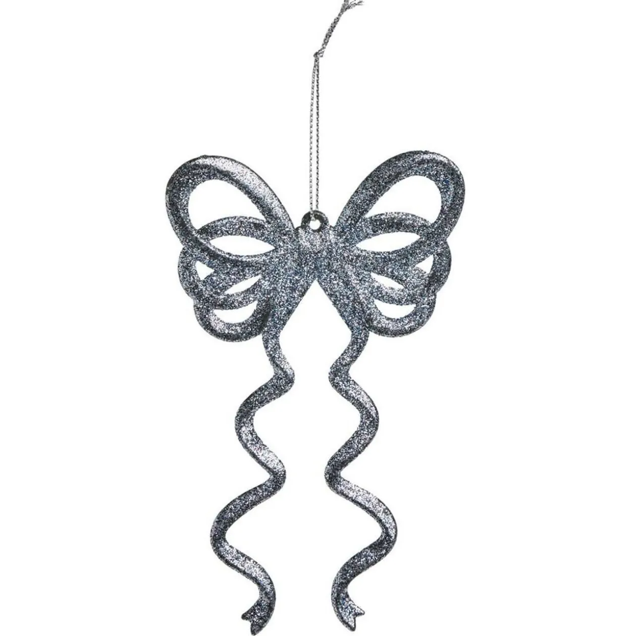 Déco à suspendre paillette argenté - 10 modèles