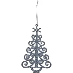 Déco à suspendre paillette argenté - 10 modèles