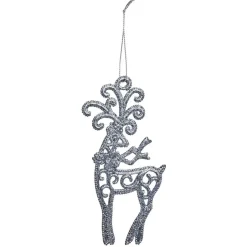 Déco à suspendre paillette argenté - 10 modèles