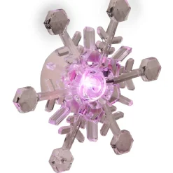 Déco fenêtre ventouse Flocon LED