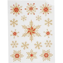 Décor de noël électrostatique, 8 modèles