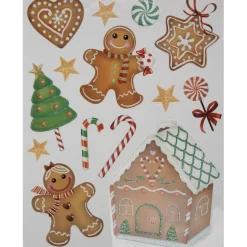 Décor de noël électrostatique, 3 modèles