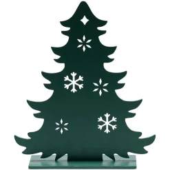 Décoration à poser sapin plat en bois - 4 modèles