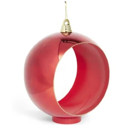 Décoration boule ajourée à poser H24cm