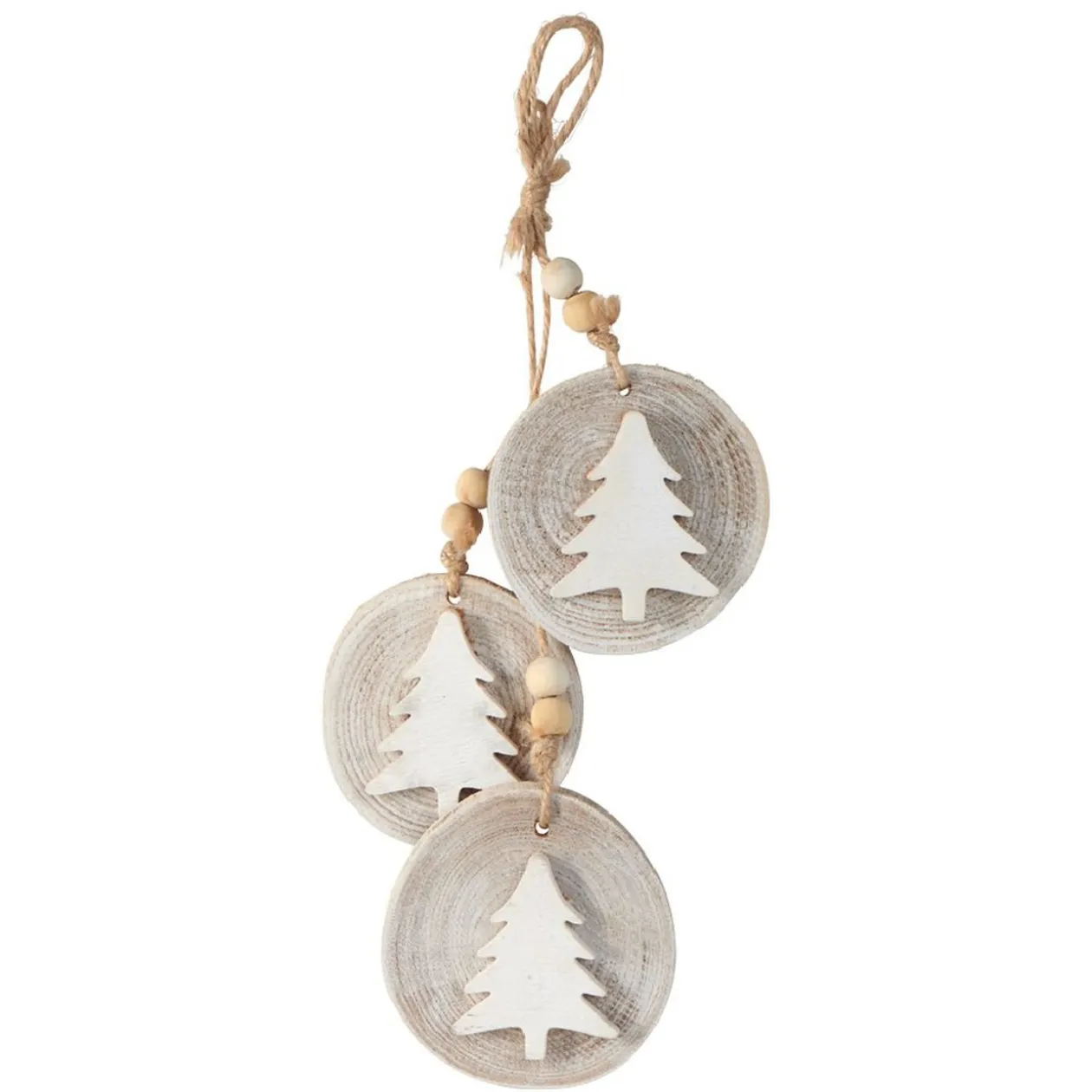 Décoration boule de Noël motif sapin