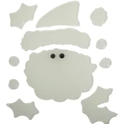 Décoration de fenêtre phosphorescente blanc