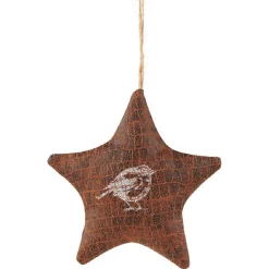 Décoration de Noël à suspendre motif oiseau