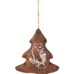 Décoration de Noël à suspendre motif oiseau