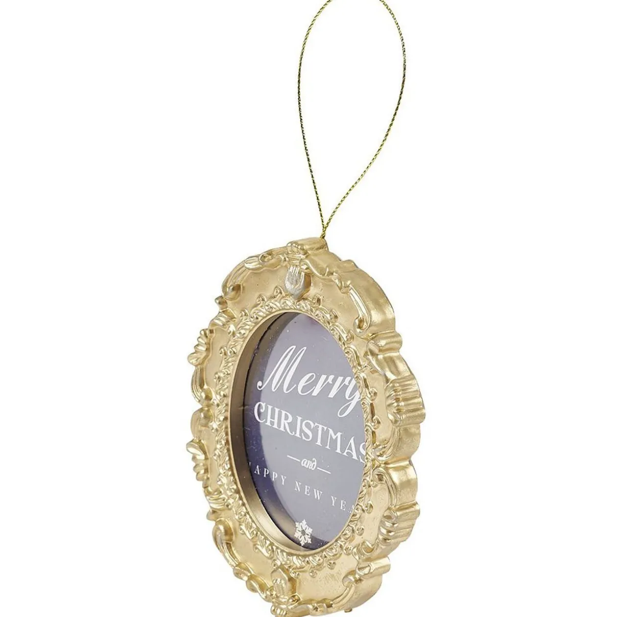 Décoration de Noël cadre design macramé