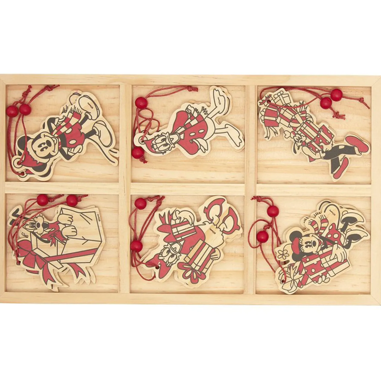 Décoration de Noël Disney Mickey à suspendre x12