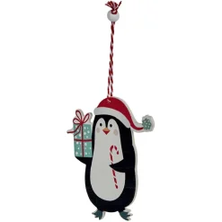 Décoration de Noël en bois à suspendre