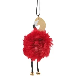 Décoration de Noël flamant rose