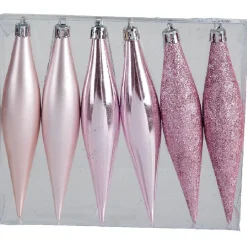 Décoration de Noël goutte à suspendre x6