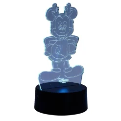 Décoration de Noël lumineuse à poser Disney Mickey