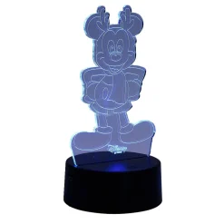 Décoration de Noël lumineuse à poser Disney Mickey