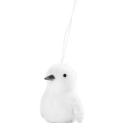 Décoration de Noël pingouin blanc à suspendre