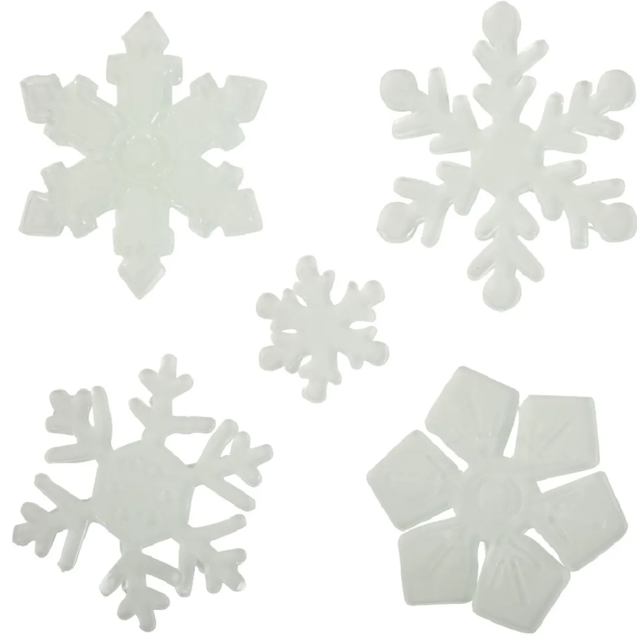 Décoration de Noël pour fenêtre phophorescente