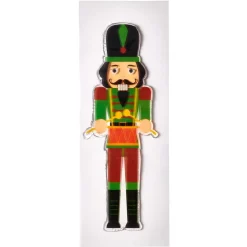 Décoration de Noël pour fenêtre petit soldat