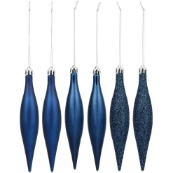 Décoration de Noël stalactite à suspendre x6