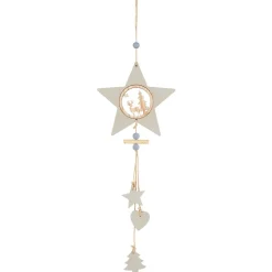 Décoration de Noël étoile sapin coeur