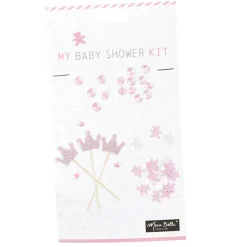 Décoration de table baptême fille