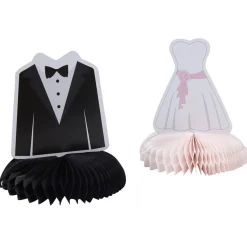 Décoration de table design mariés