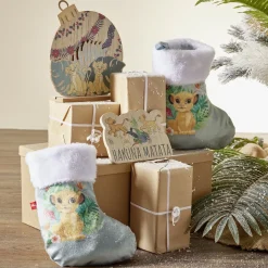 Décoration Disney à poser boule de Noël Le Roi Lion bois H21,5cm