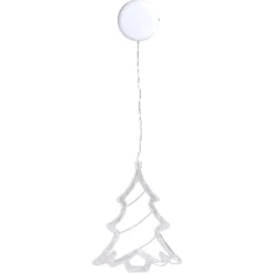 Décoration fenêtre Noël à LED - 4 modèles