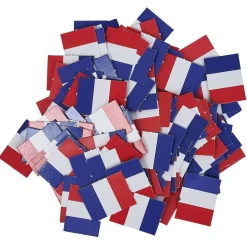 Décoration fête de rugby bleu blanc rouge