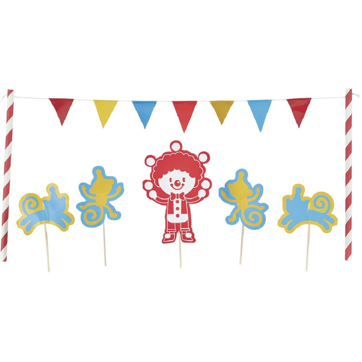 Décoration gâteau forme Circus