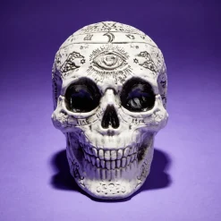 Décoration Halloween Spirit tête de mort à poser 15x11xH15cm