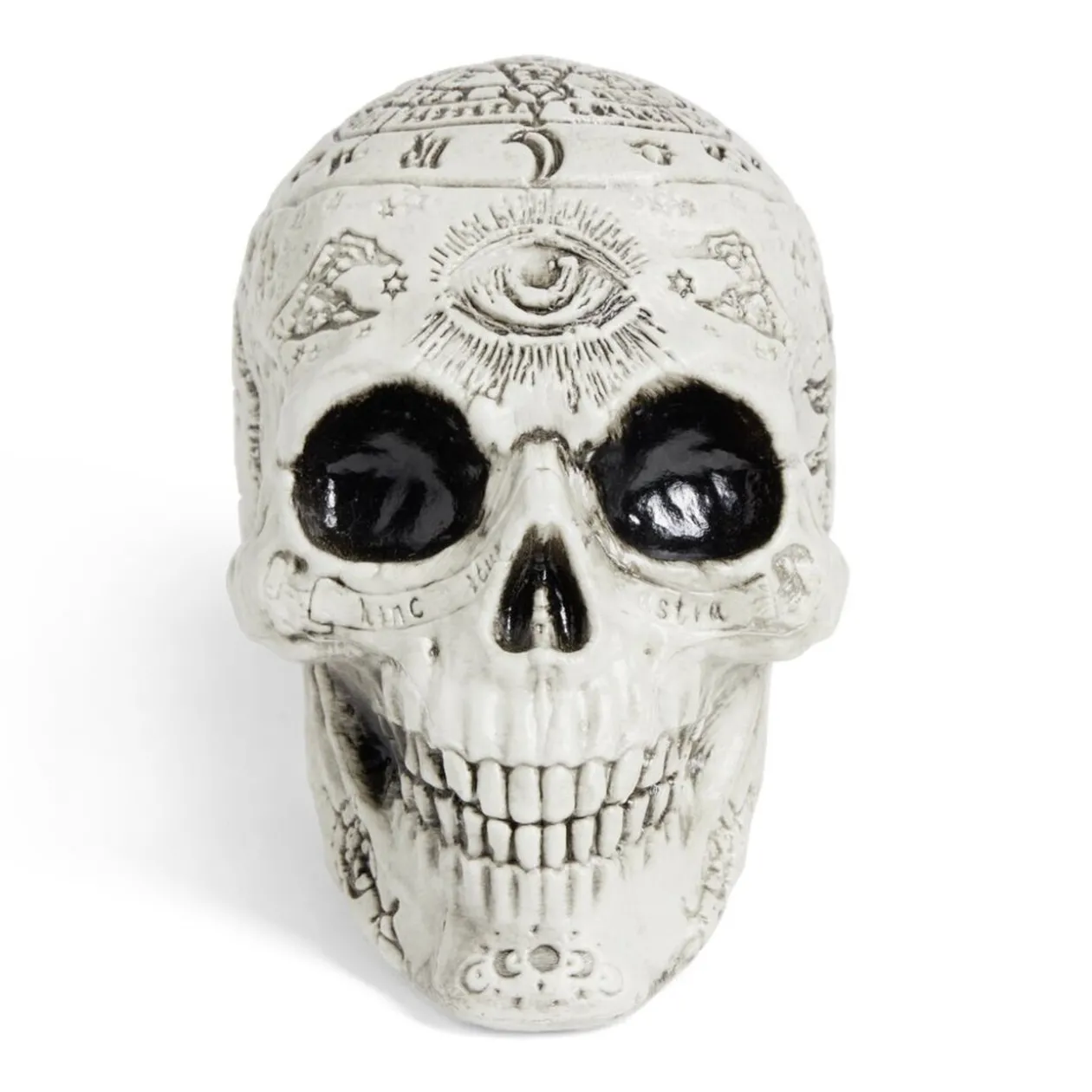 Décoration Halloween Spirit tête de mort à poser 15x11xH15cm