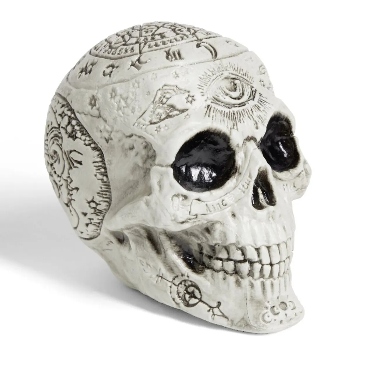 Décoration Halloween Spirit tête de mort à poser 15x11xH15cm