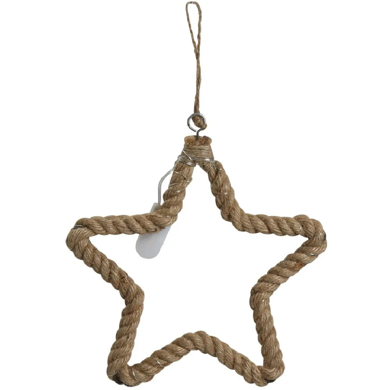 Décoration lumineuse à suspendre corde 15 LED