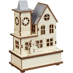 Décoration lumineuse, bois