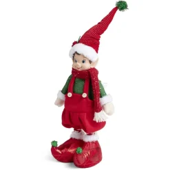 Décoration lutin farceur jambes extensibles H80cm