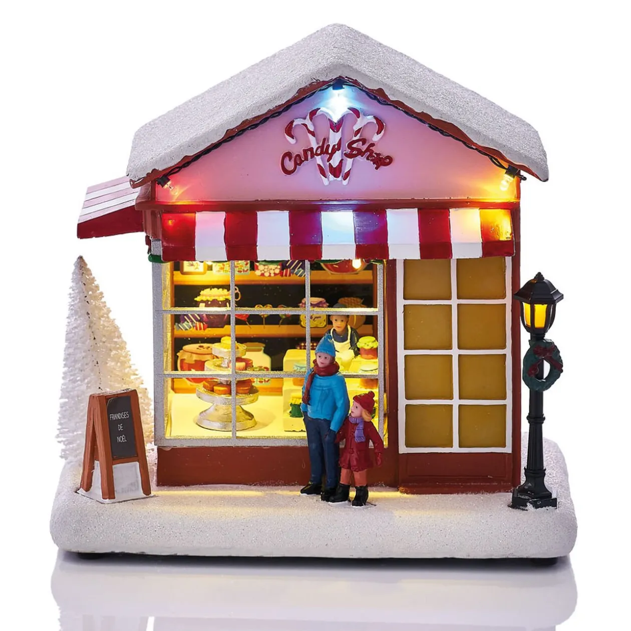 Décoration magasin de bonbons lumineux 7 LED