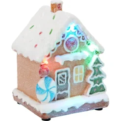 Décoration maison lumineuse de Noël avec figurines