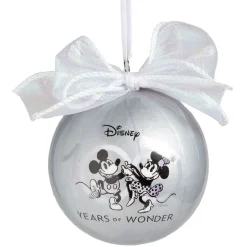 Décoration Mickey 100 ans iridescent