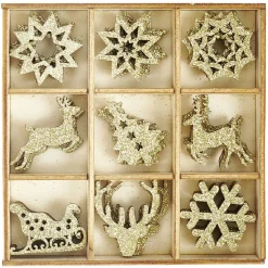 Décoration Noël bois x36