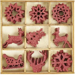 Décoration Noël bois x36