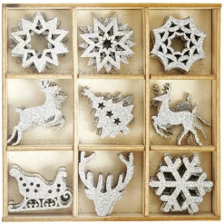 Décoration Noël bois x36