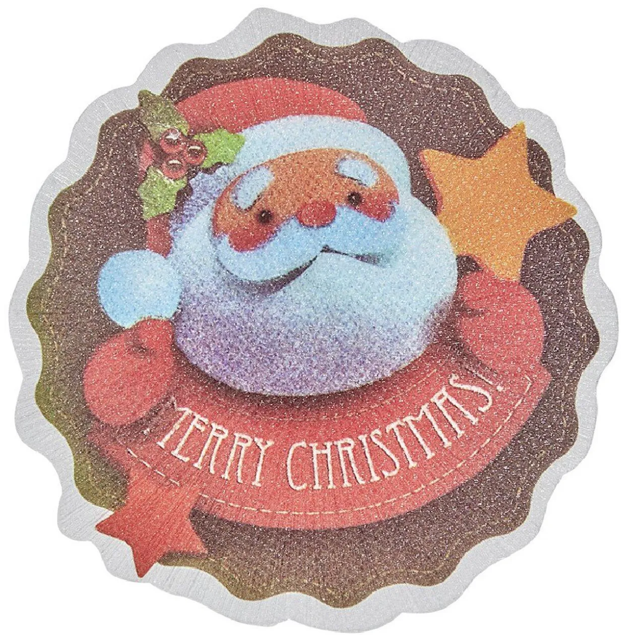 Décoration noël de fenêtre lumineuse 1LED, pvc