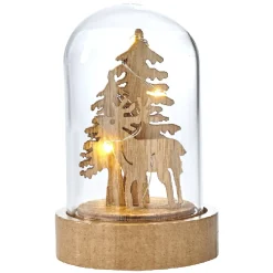 Décoration sous cloche à poser 3 à 10 LED