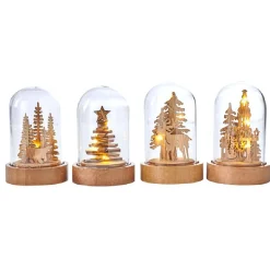 Décoration sous cloche à poser 3 à 10 LED