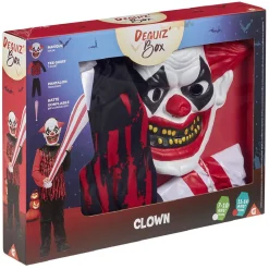 Deguiz'box enfant Halloween clown démoniaque 7/10 ans