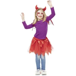 Deguiz'box enfant Halloween diablesse Taille unique